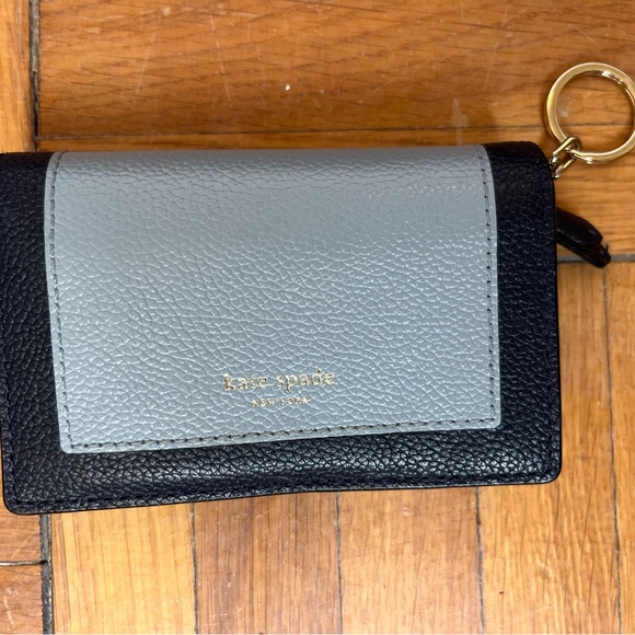 Kate Spade Margaux Small Keyring Wallet-- Horizon Blue - Picture 8 of 8